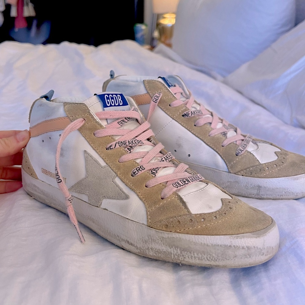 GOLDEN GOOSE SNEAKERS - mid rise all star